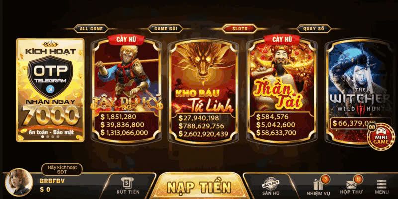 Jackpot phát nổ tại HAPPYLUKE