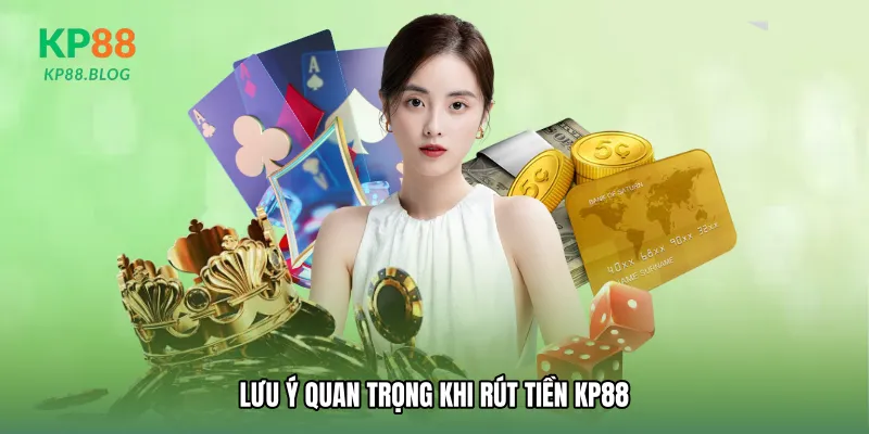 Lưu ý quan trọng khi Rút tiền KP88